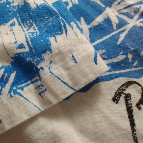 Vintage 80s STS Pro's Only Surf Dance Magic AOP T-Shirt - Picture 5 of 9